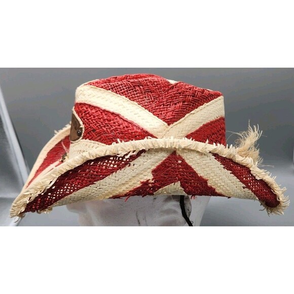 Corona Western Straw Hat Charlie Hats Made in Mexico Size Medium Cowboy - Picture 2 of 16